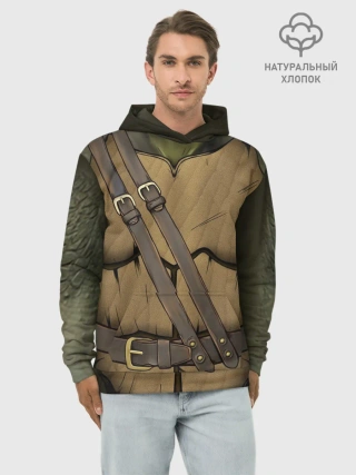 Худи мужской база хлопок / Черепашка ниндзя