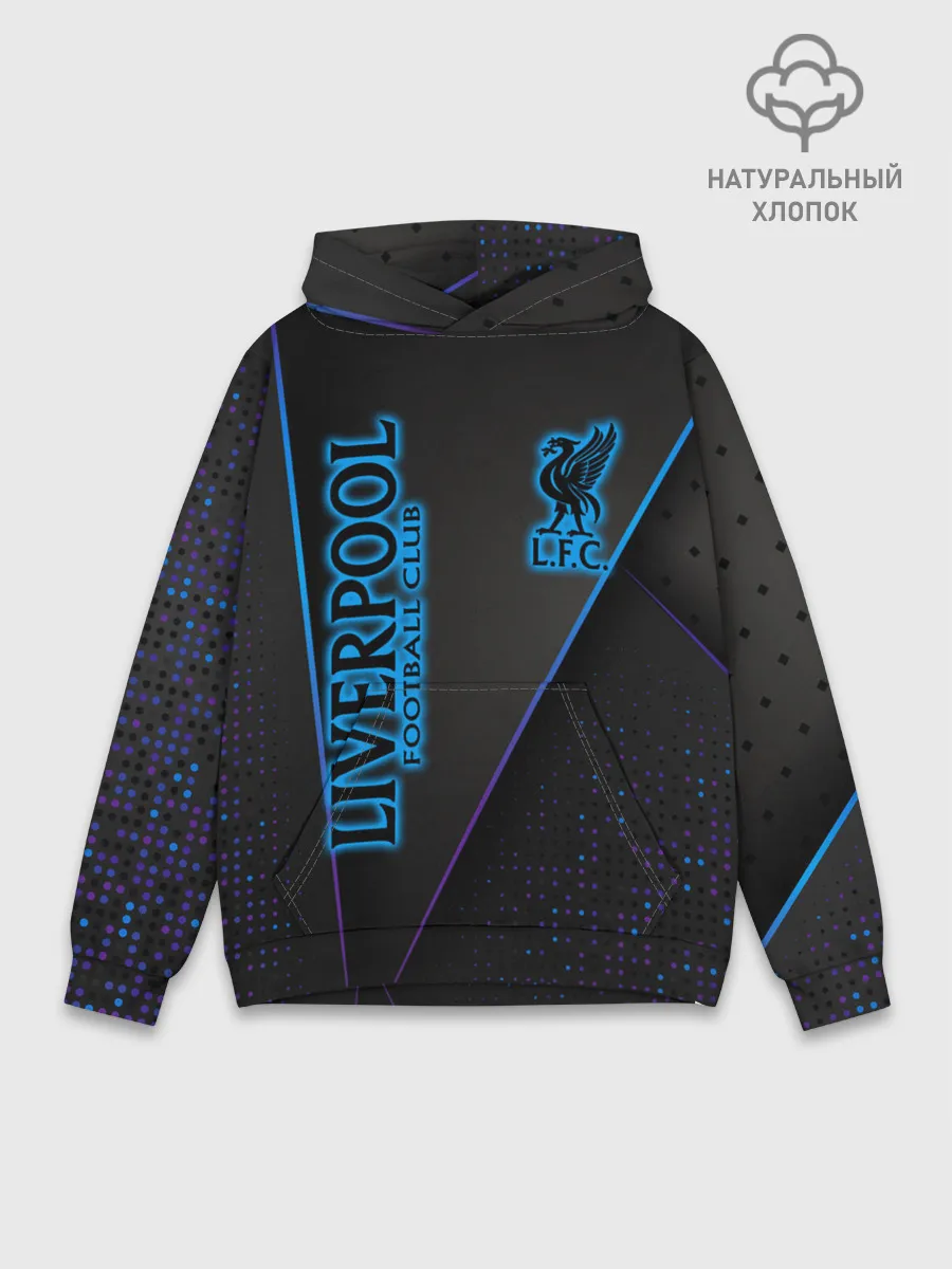 Худи мужской база хлопок / Liverpool F.C.