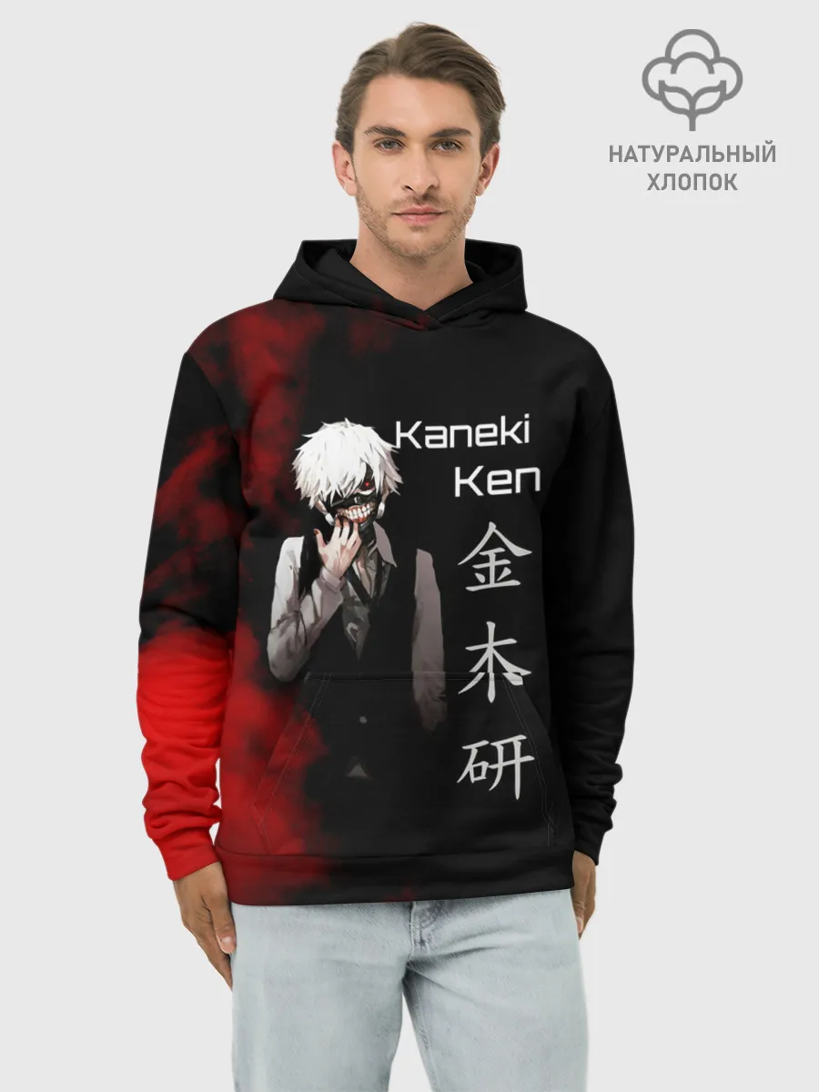 Худи мужской база хлопок / Токийский гуль