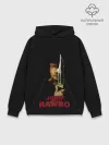 Худи мужской база хлопок / John Rambo