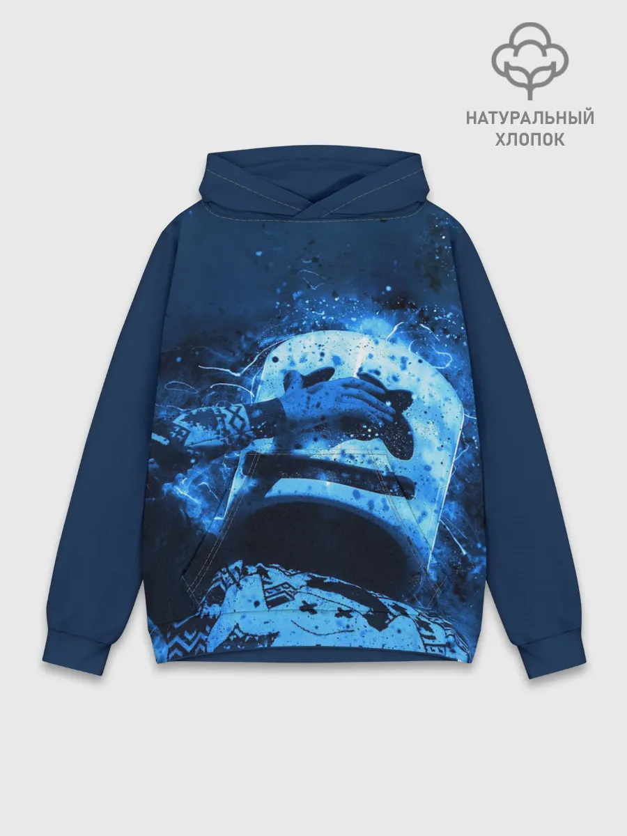 Худи мужской база хлопок / Marshmello