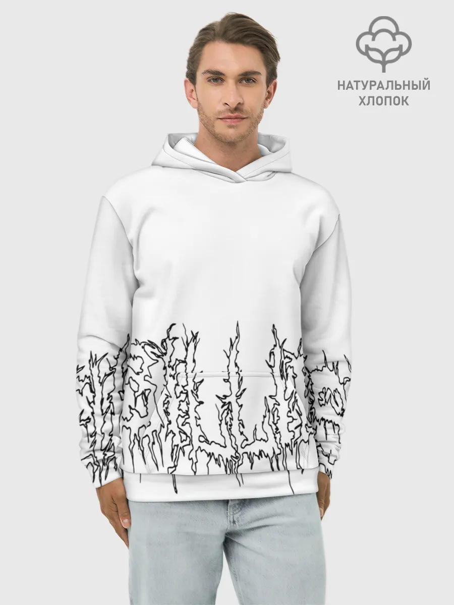 Худи мужской база хлопок / Billie Eilish