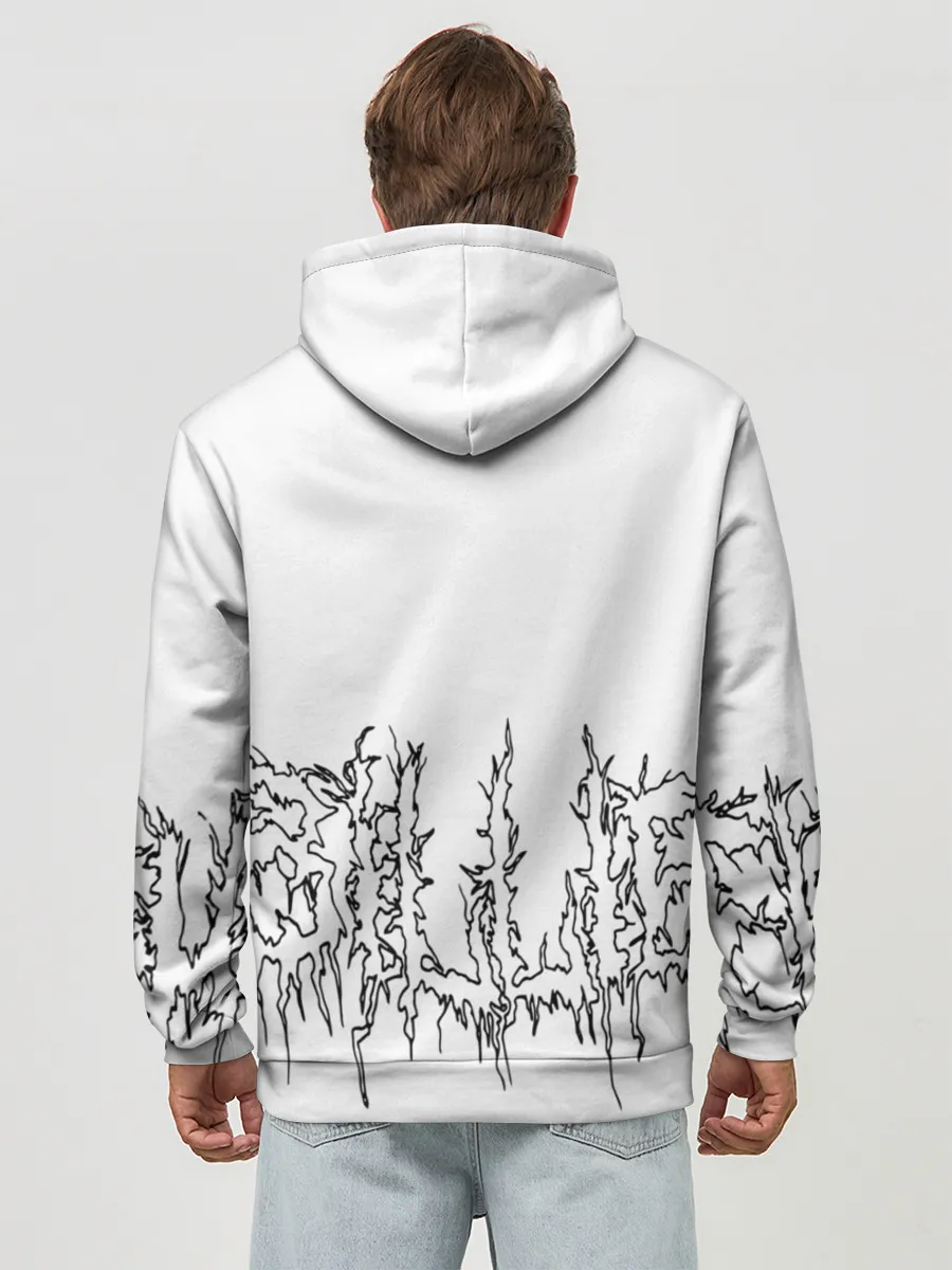 Худи мужской база хлопок / Billie Eilish