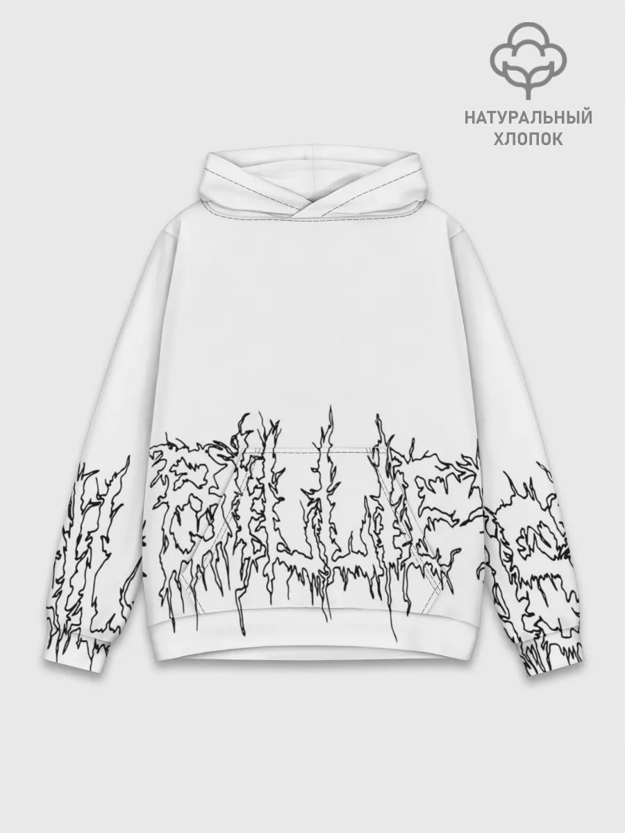 Худи мужской база хлопок / Billie Eilish