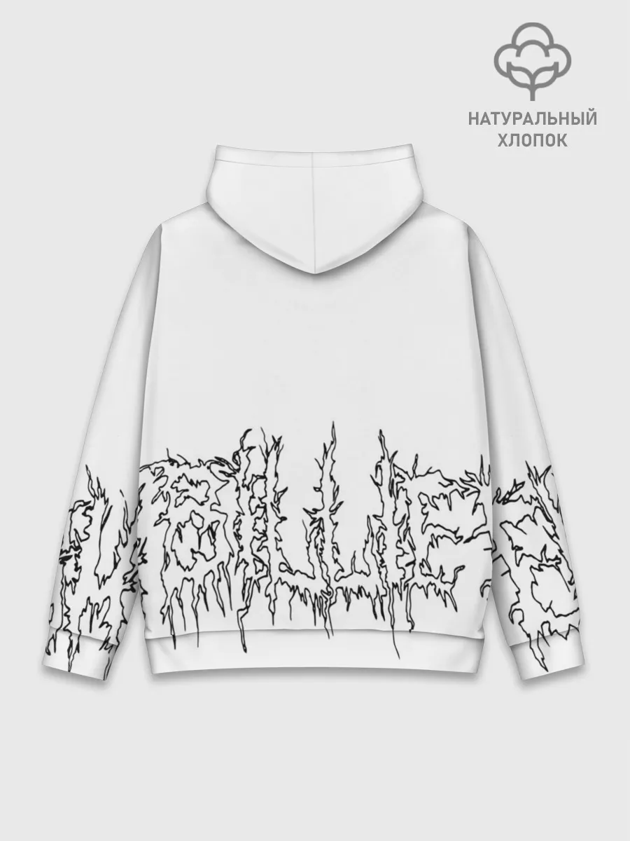 Худи мужской база хлопок / Billie Eilish