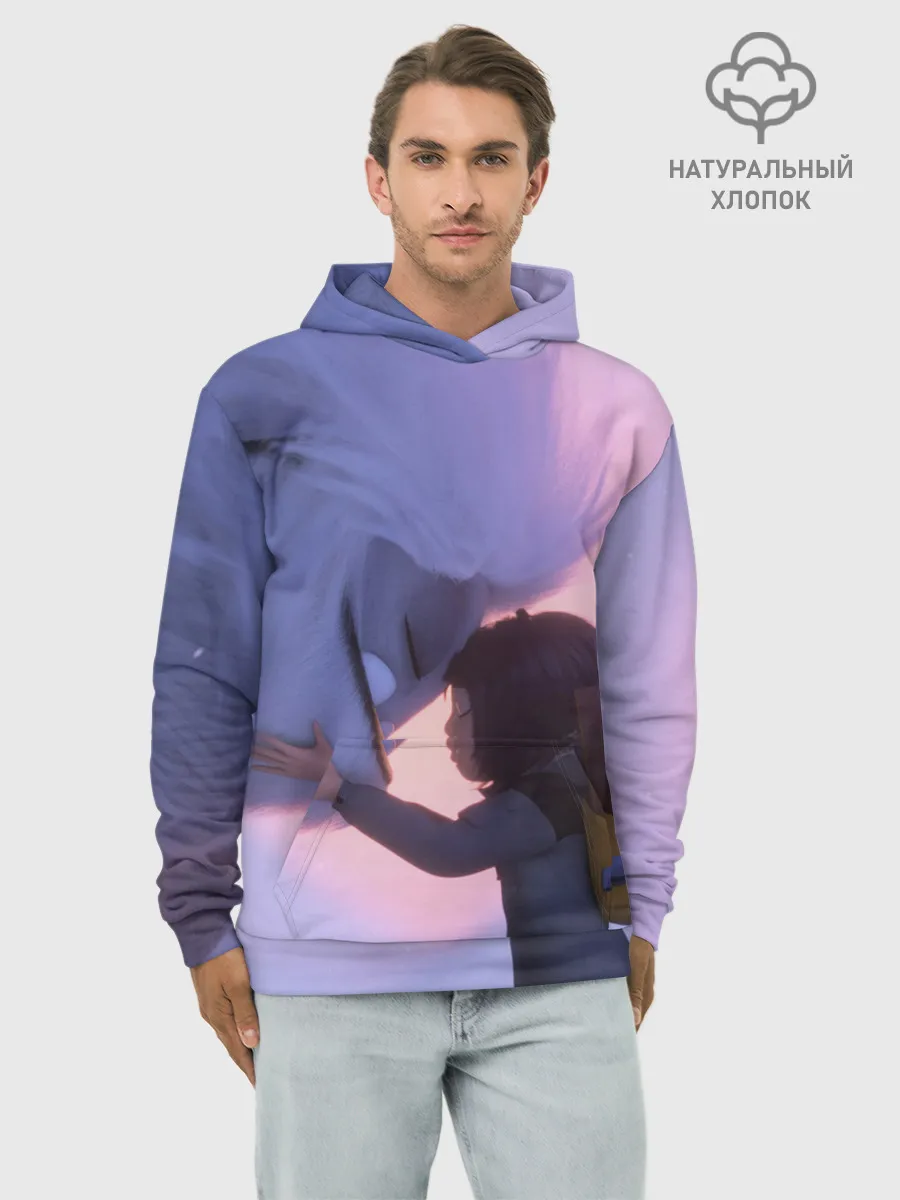 Худи мужской база хлопок / ABOMINABLE