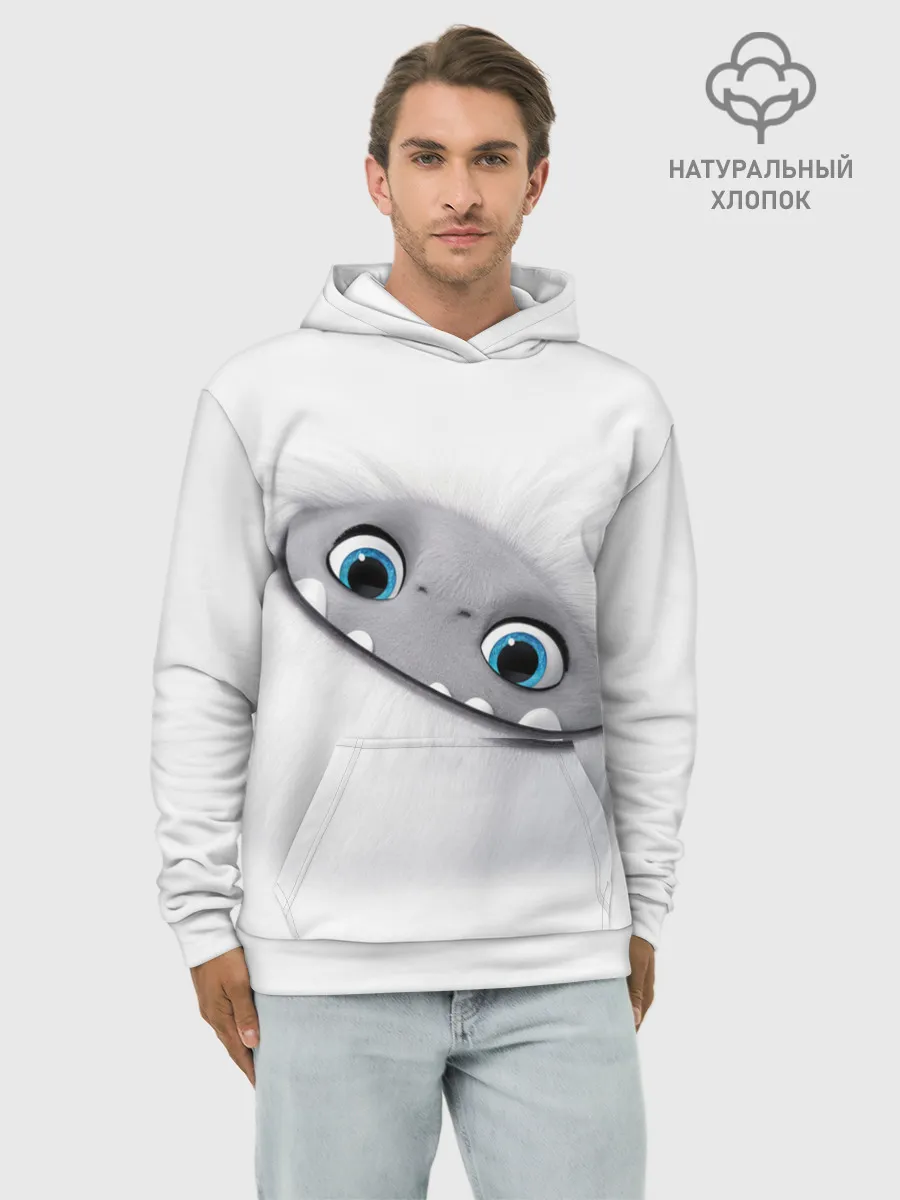 Худи мужской база хлопок / ABOMINABLE