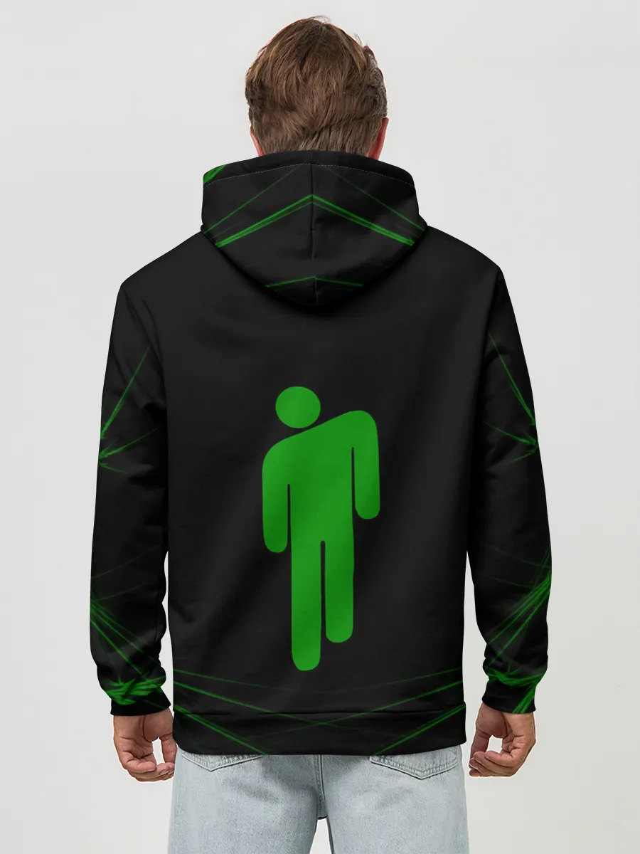 Худи мужской база хлопок / Billie Eilish.