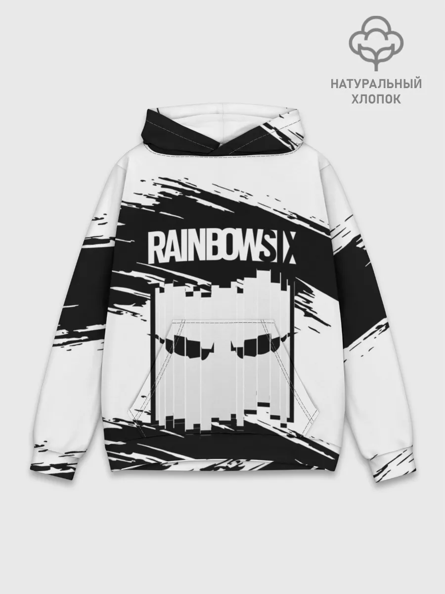 Худи мужской база хлопок / Rainbow Six | Siege.
