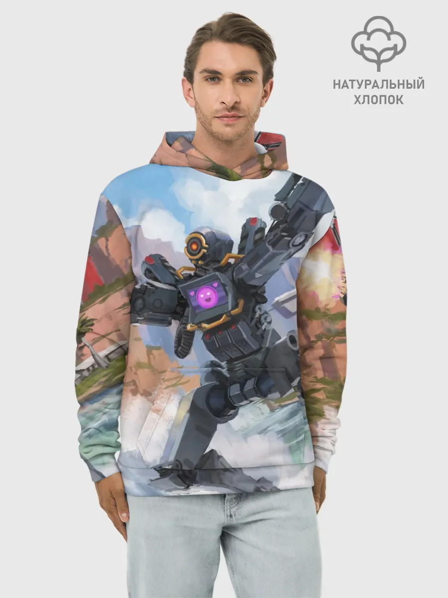 Худи мужской база хлопок / Apex Legends