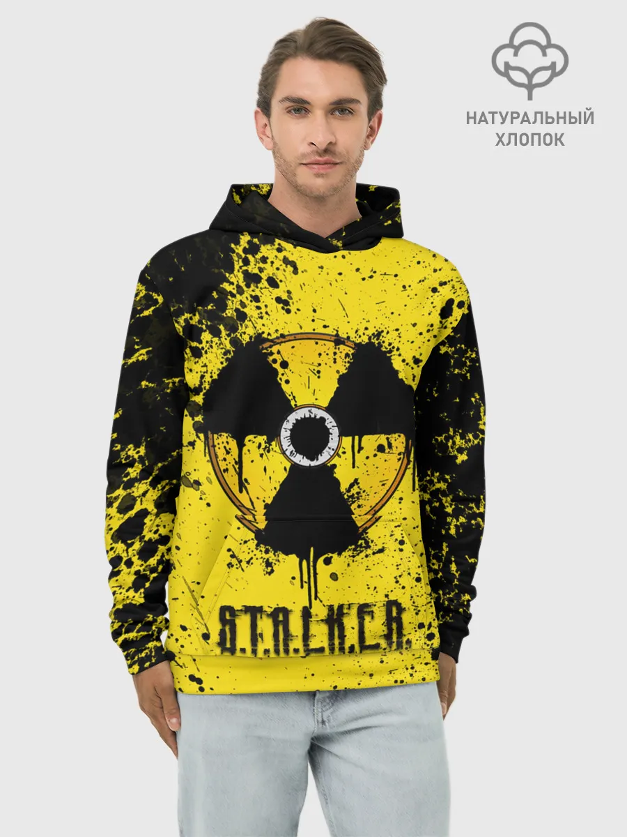 Худи мужской база хлопок / S.T.A.L.K.E.R.