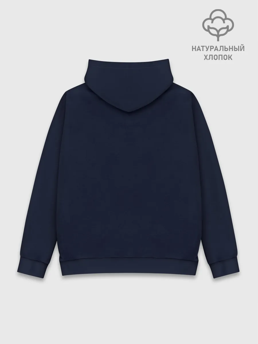 Худи мужской база хлопок / КОТИК