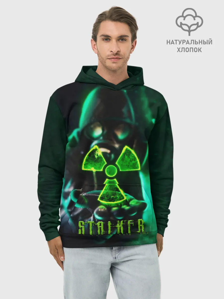 Худи мужской база хлопок / S.T.A.L.K.E.R.