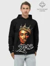 Худи мужской база хлопок / 2pac
