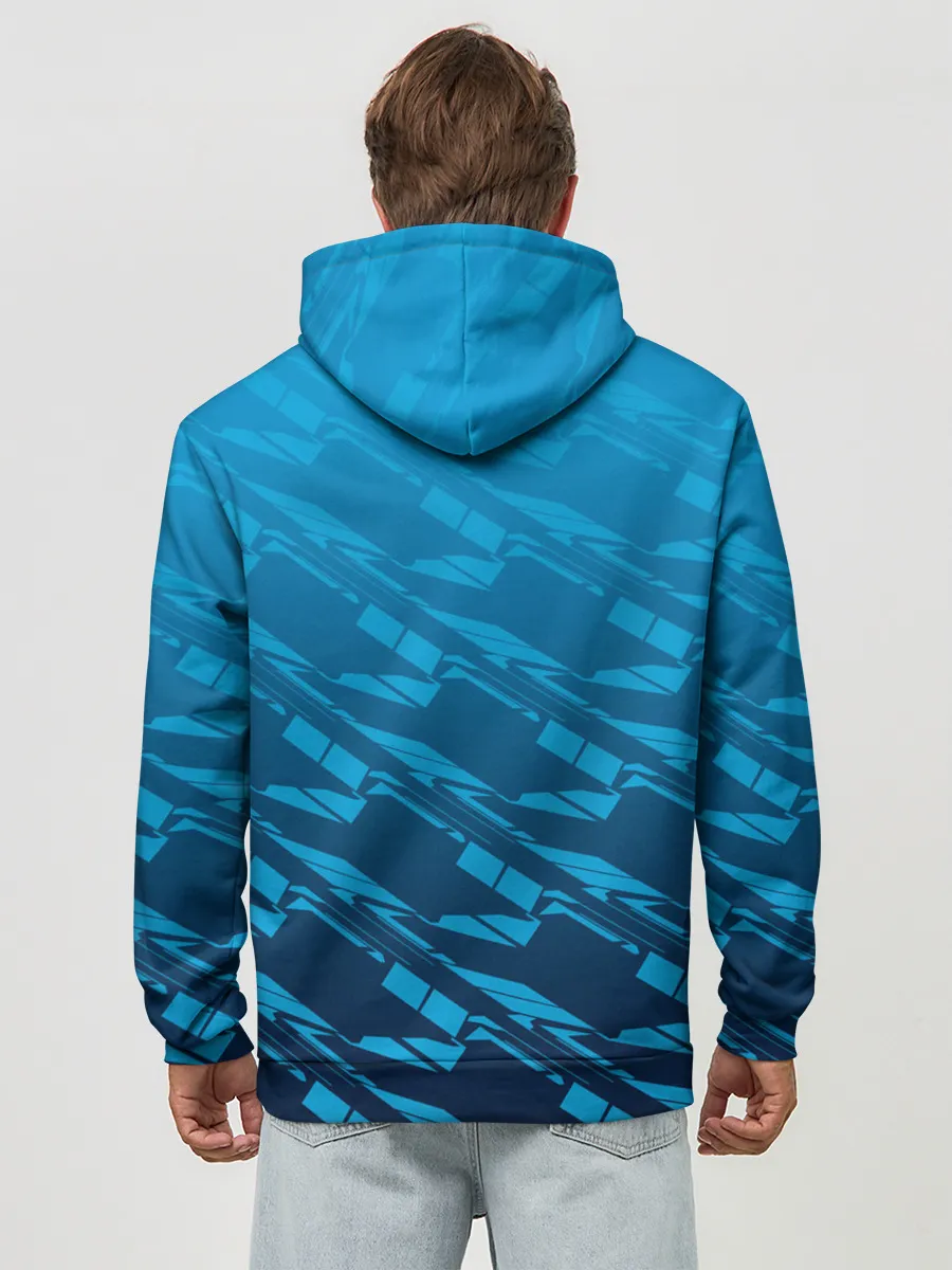 Худи мужской база хлопок / Beyblade Burst pattern