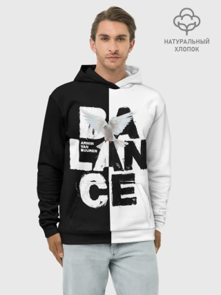 Худи мужской база хлопок / Armin van Buuren Balance