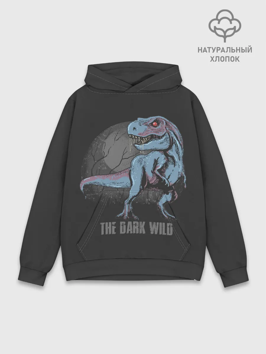 Худи мужской база хлопок / T Rex