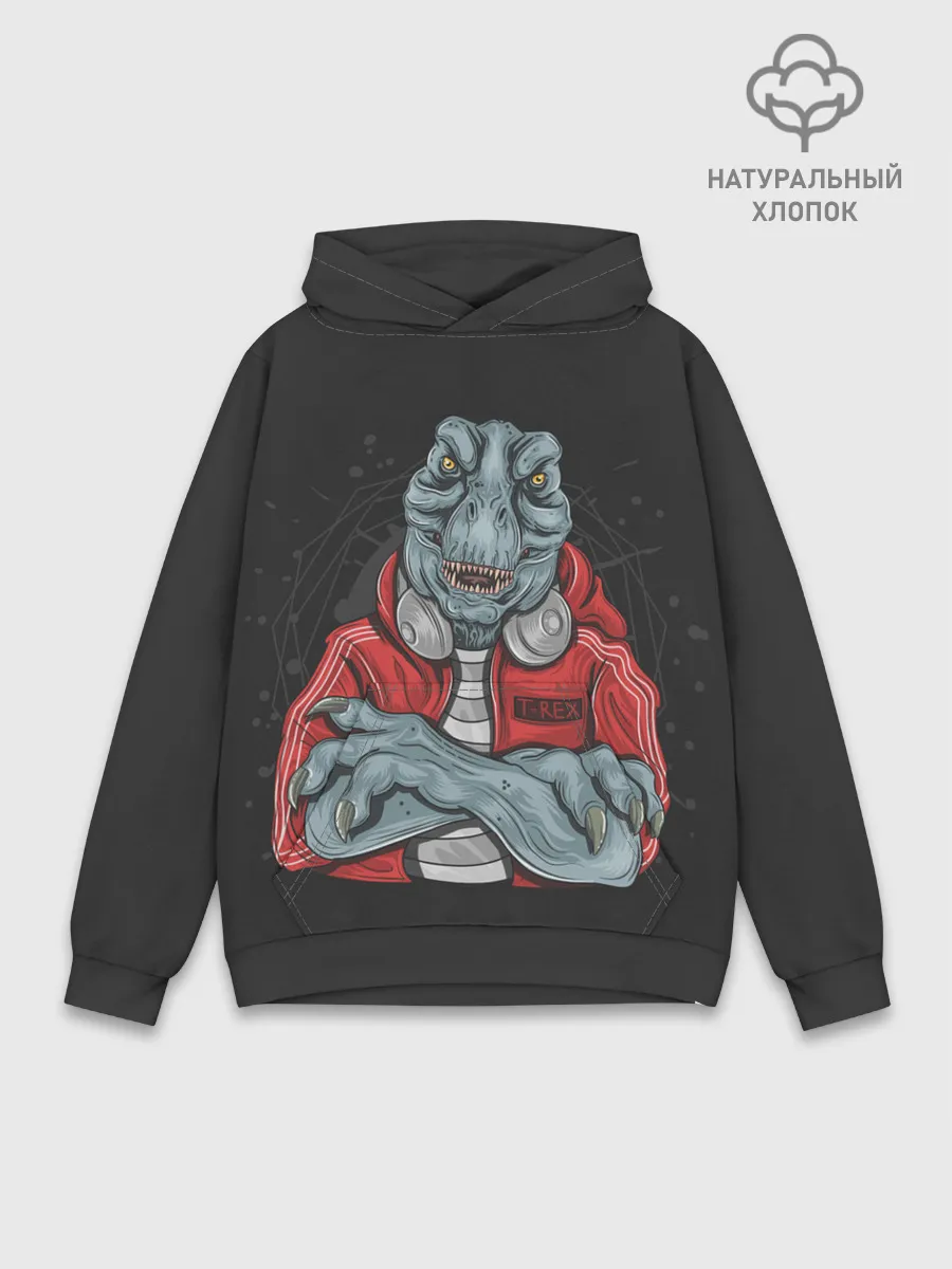 Худи мужской база хлопок / T-Rex