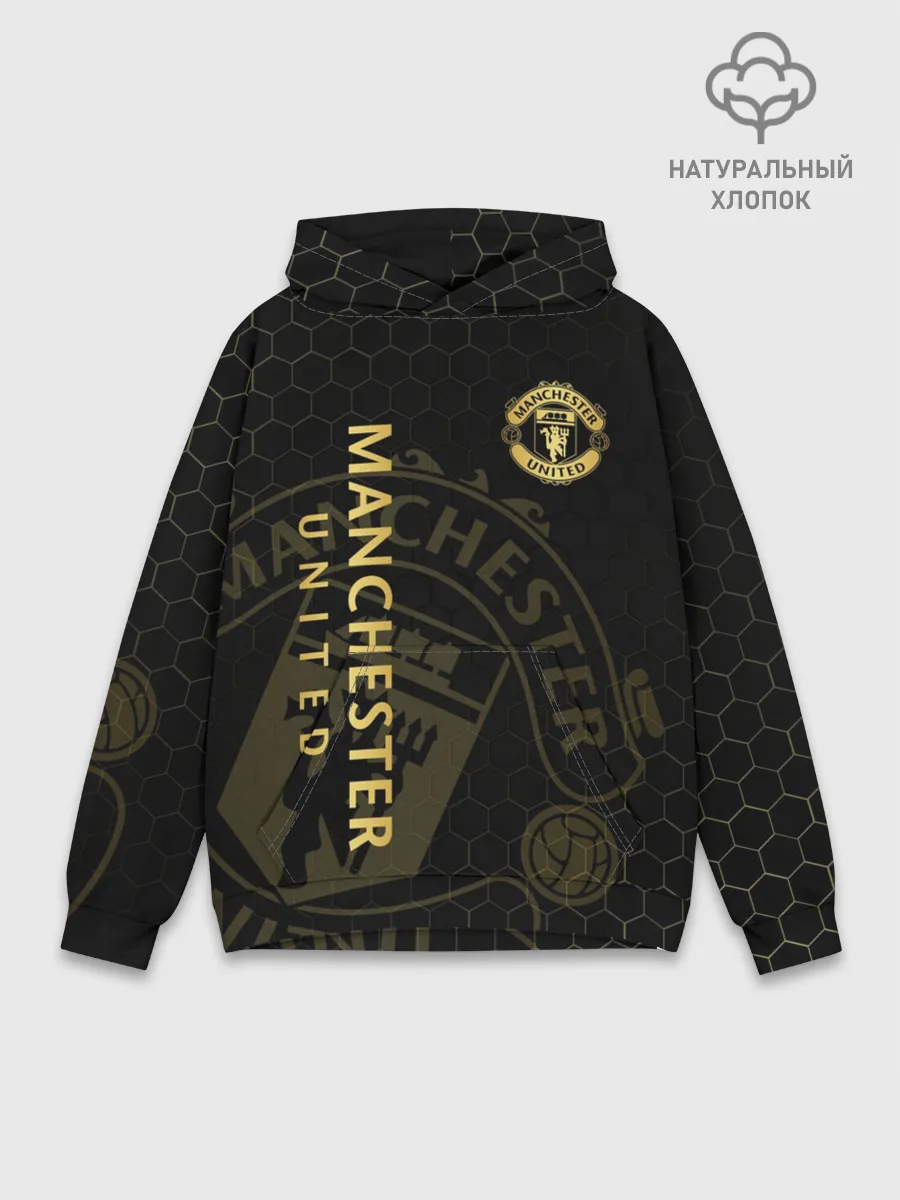 Худи мужской база хлопок / Манчестер Юнайтед