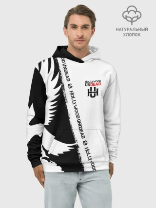 Худи мужской база хлопок / Hollywood Undead