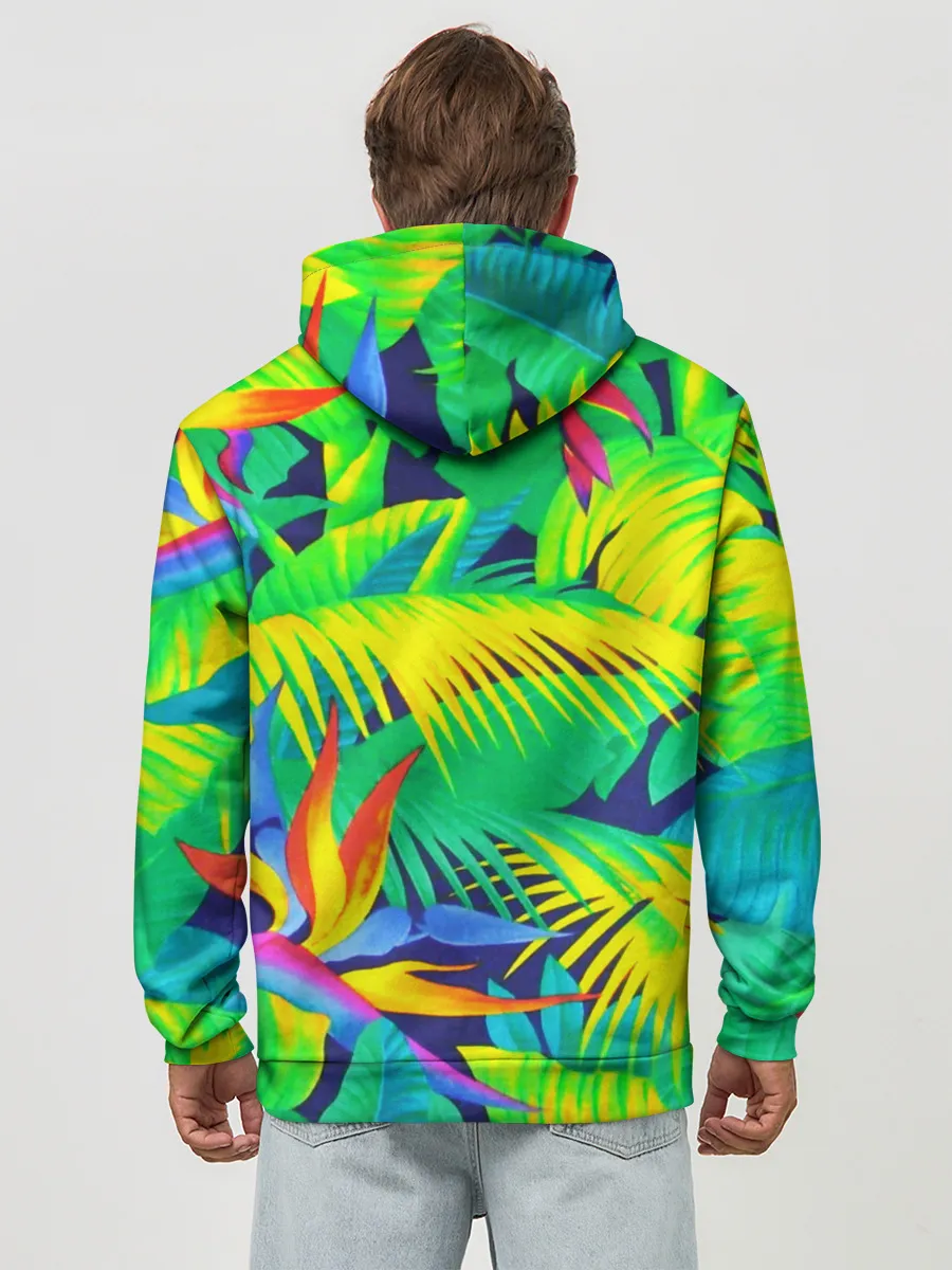 Худи мужской база хлопок / ТРОПИКИ