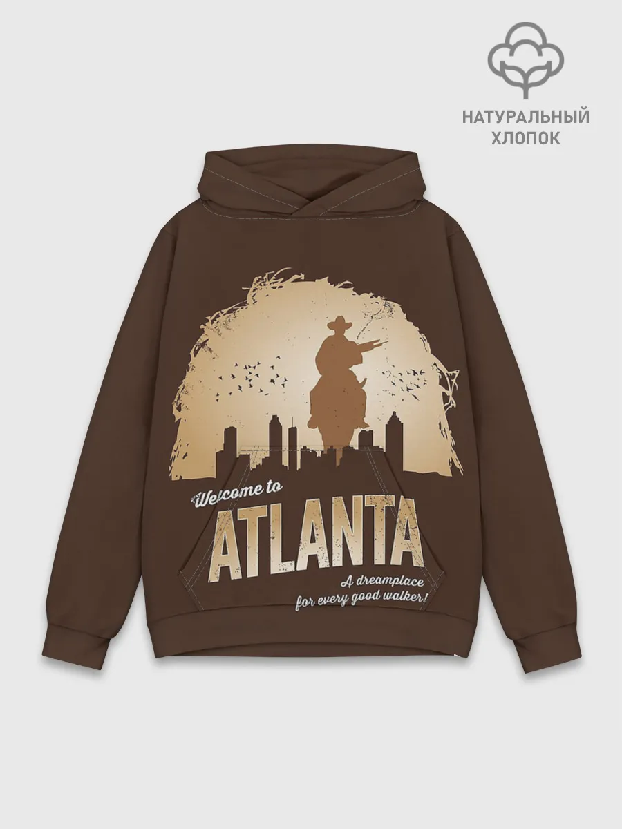 Худи мужской база хлопок / Ходячие мертвецы