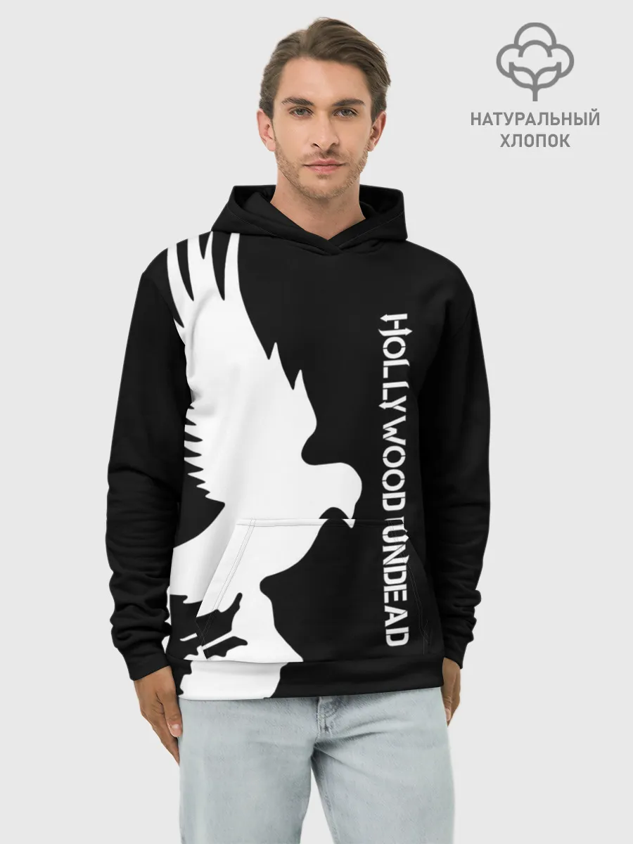 Худи мужской база хлопок / Hollywood Undead
