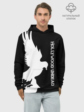 Худи мужской база хлопок / Hollywood Undead