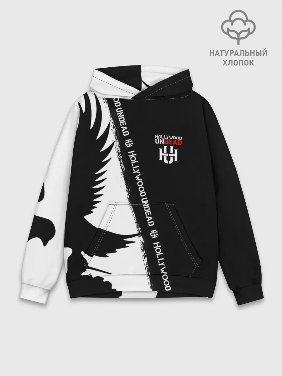 Худи мужской база хлопок / Hollywood Undead