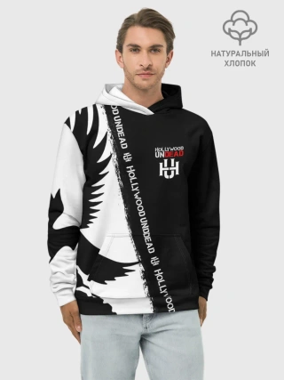 Худи мужской база хлопок / Hollywood Undead