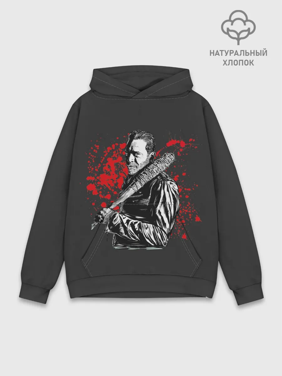 Худи мужской база хлопок / Negan