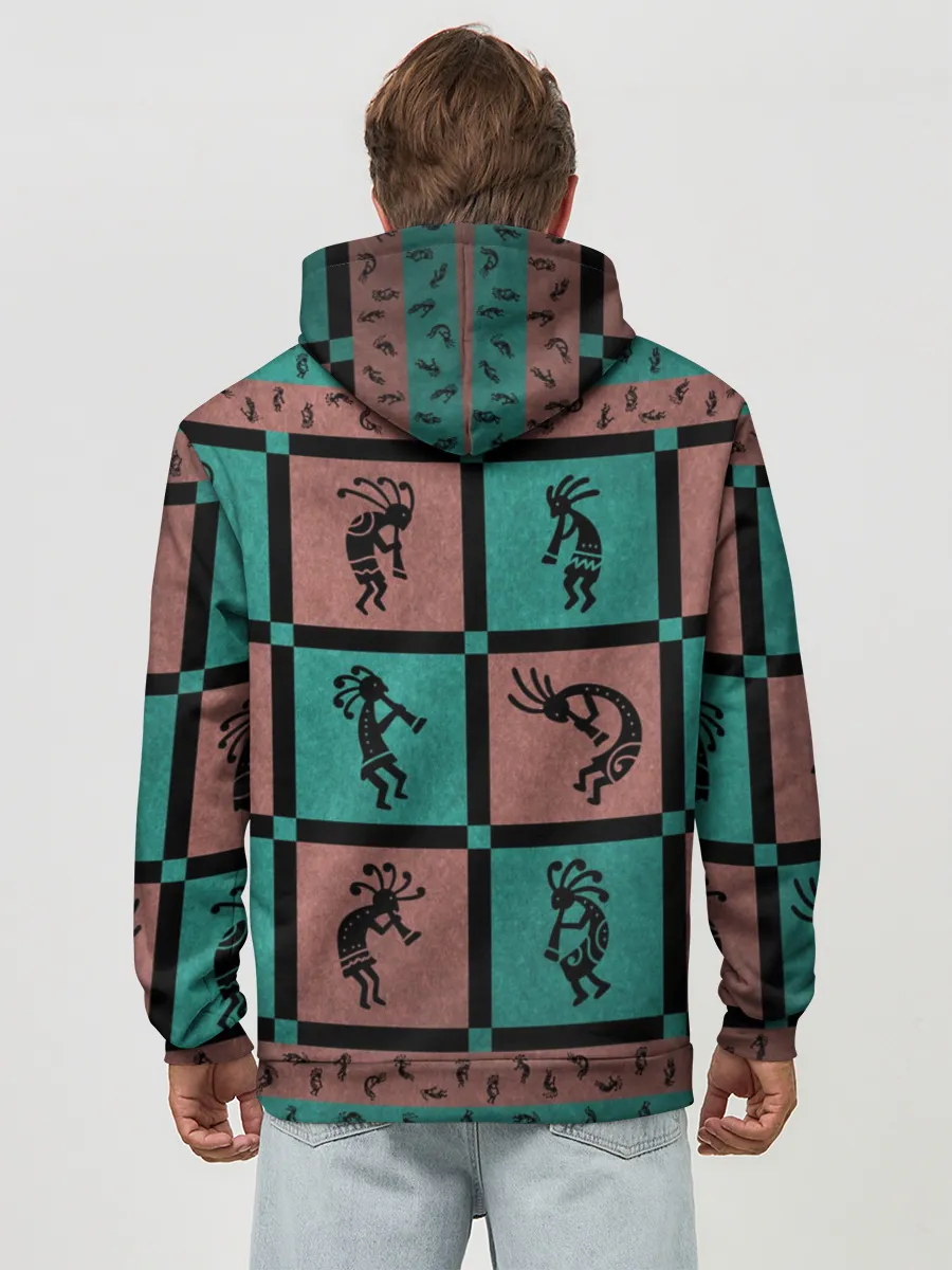 Худи мужской база хлопок / Кокопелли