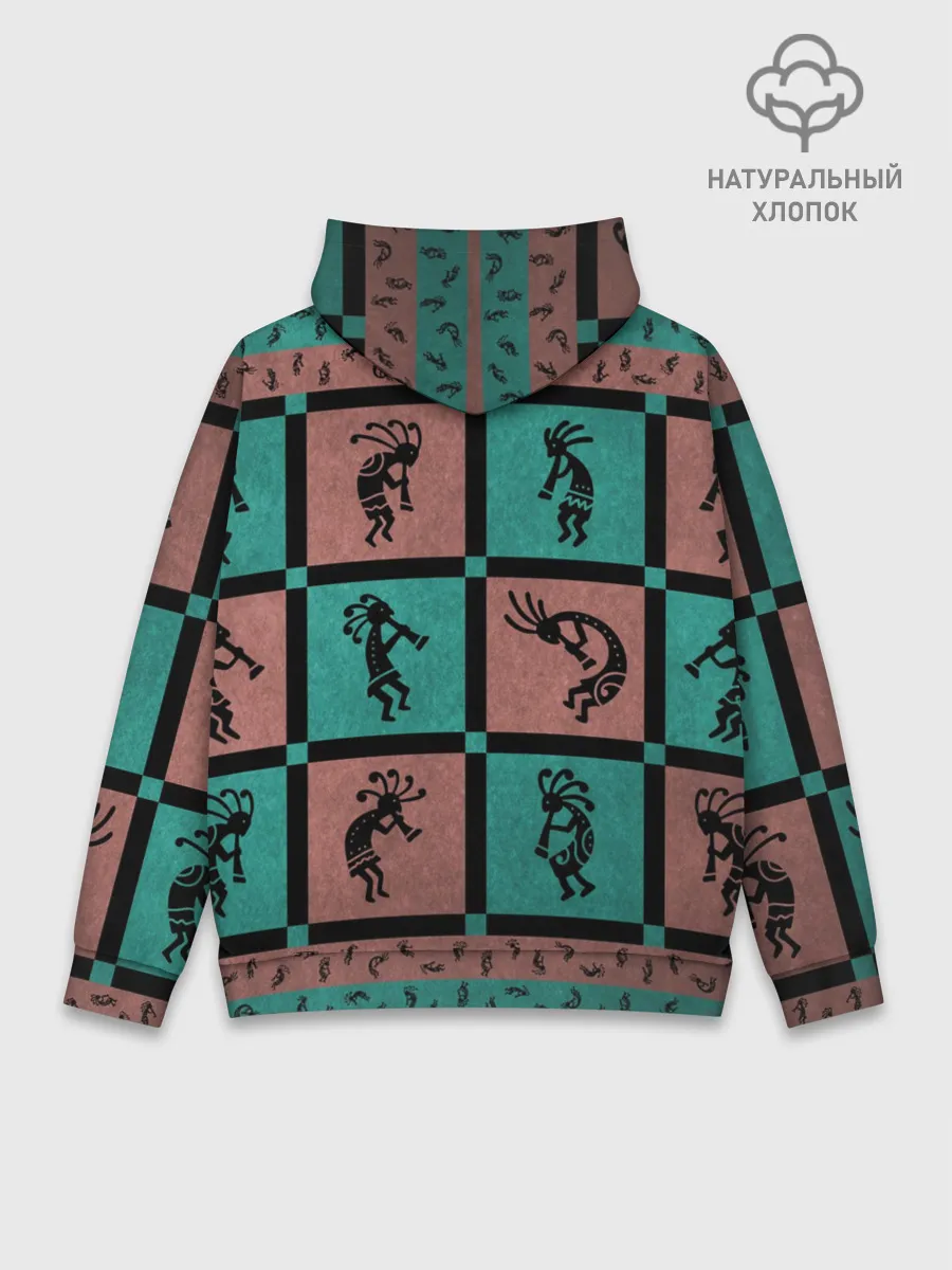 Худи мужской база хлопок / Кокопелли
