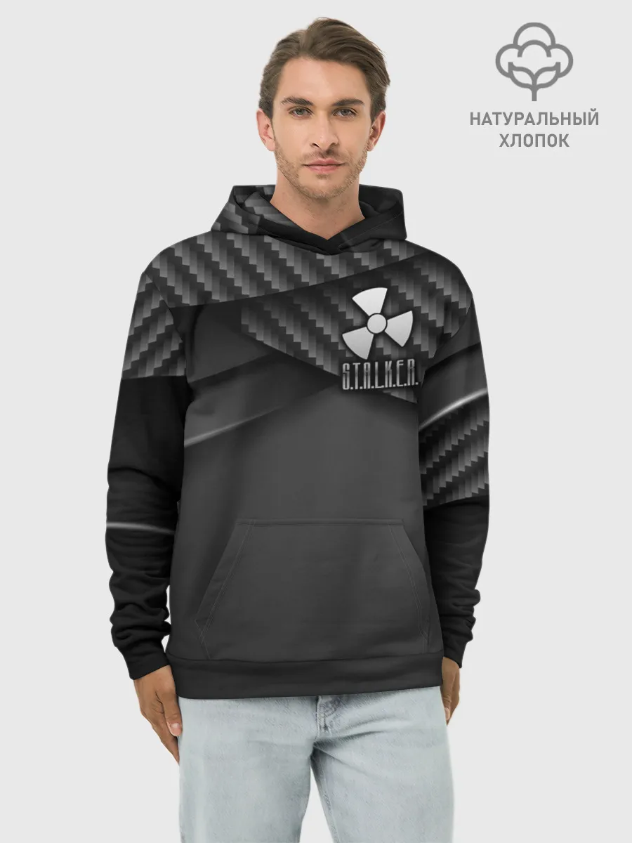 Худи мужской база хлопок / S.T.A.L.K.E.R.