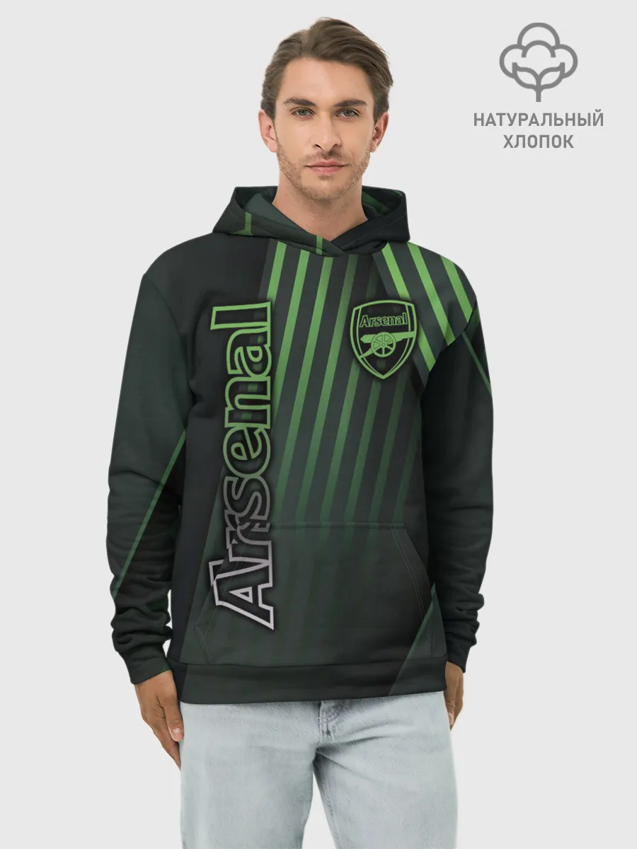 Худи мужской база хлопок / Arsenal F.C.