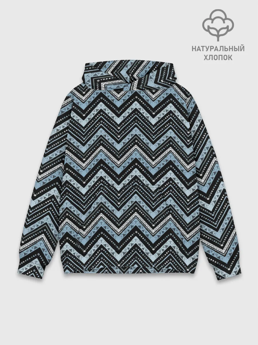 Худи мужской база хлопок / Узоры