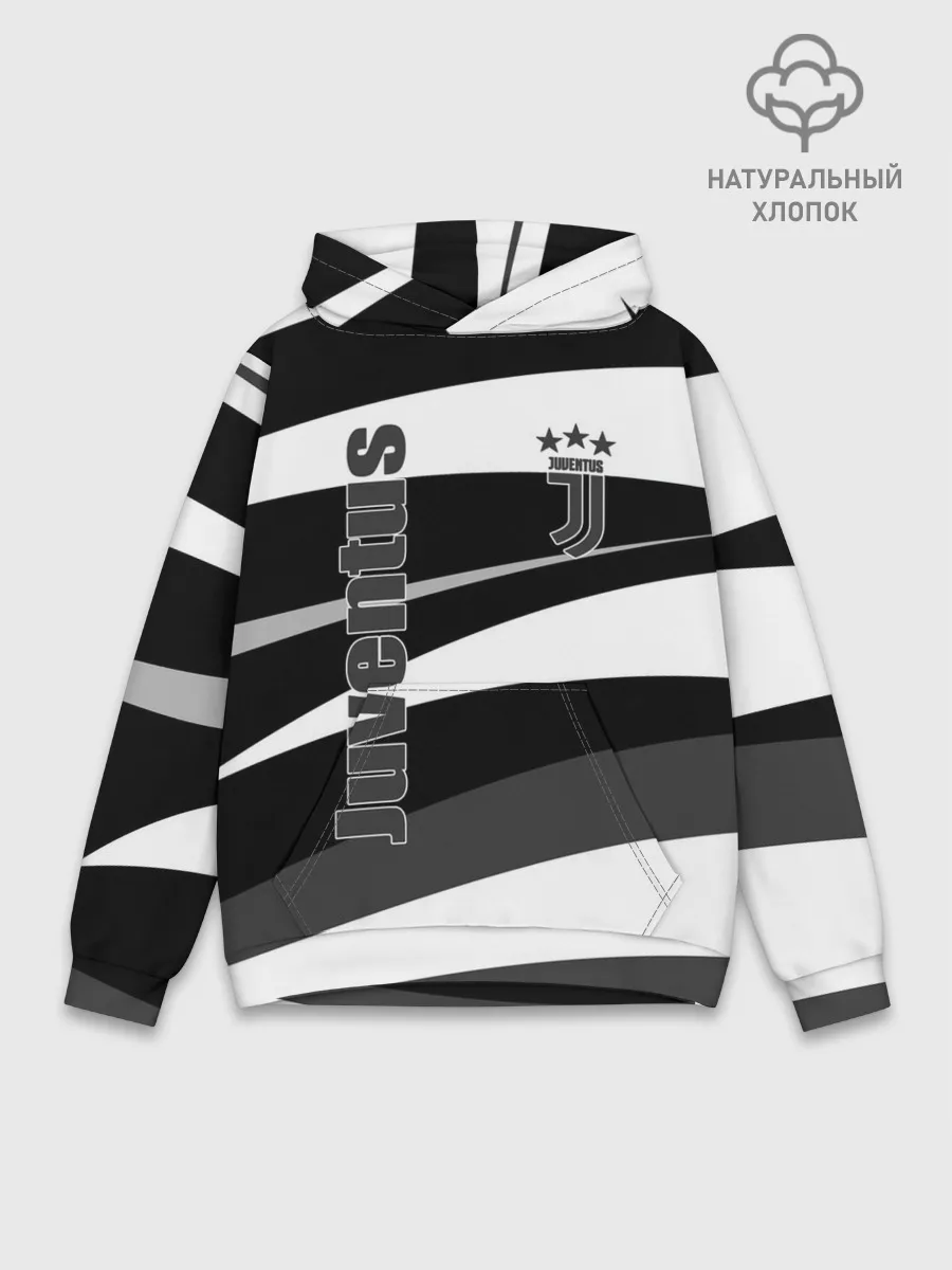Худи мужской база хлопок / Juventus