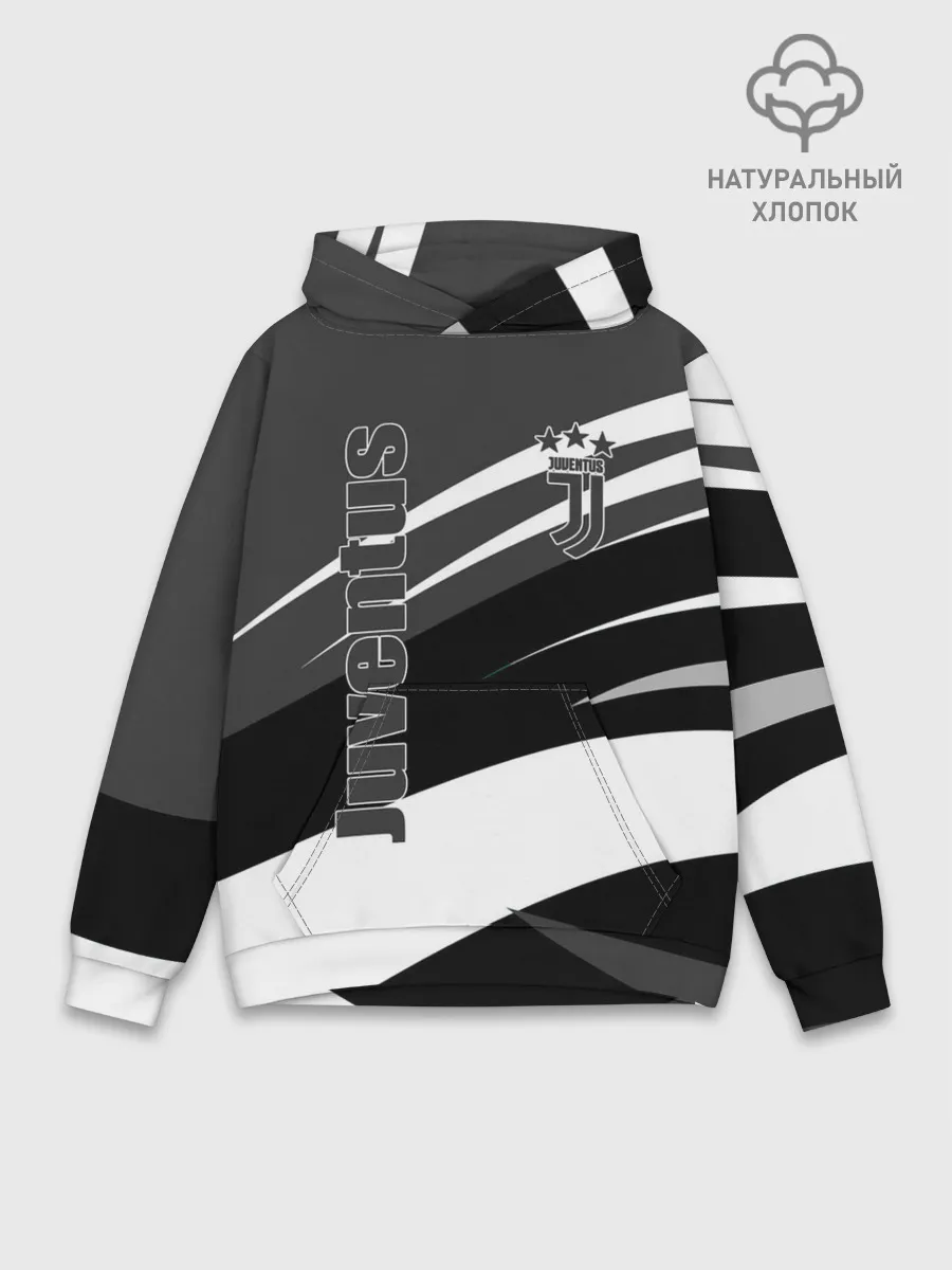 Худи мужской база хлопок / Juventus