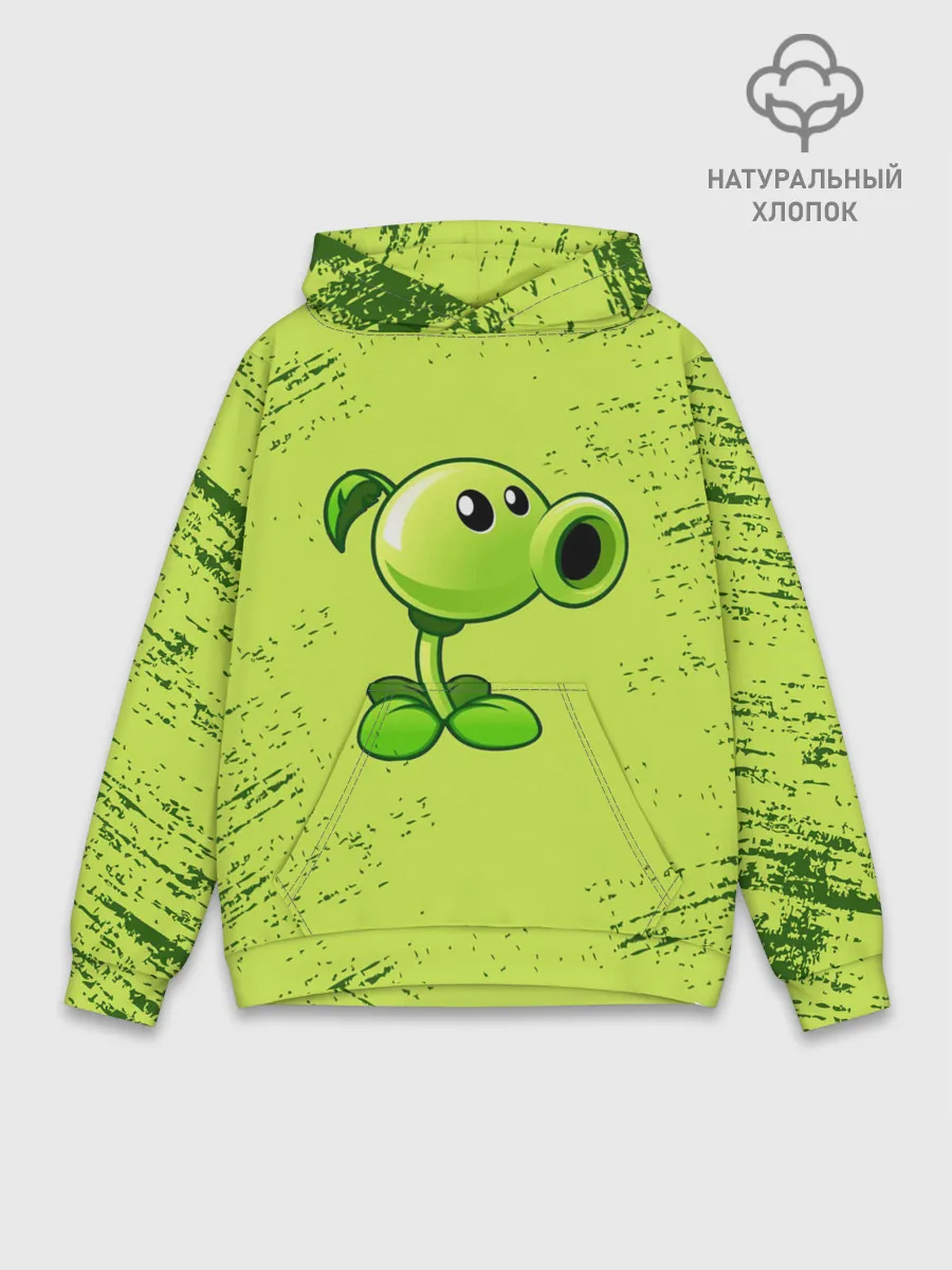 Худи мужской база хлопок / Plants vs. Zombies