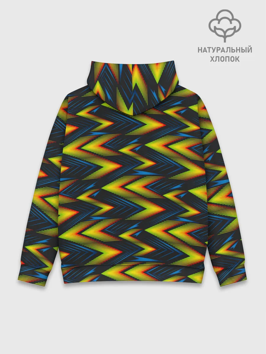 Худи мужской база хлопок / ZigZag