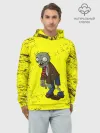 Худи мужской база хлопок / Plants vs. Zombies