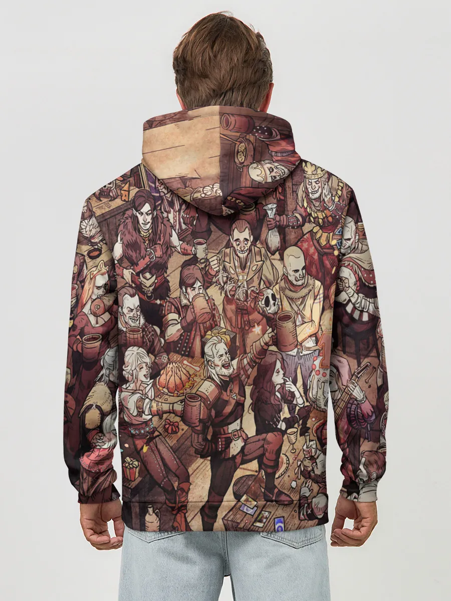 Худи мужской база хлопок / Ведьмак