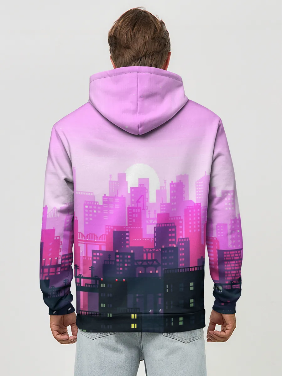 Худи мужской база хлопок / CITY