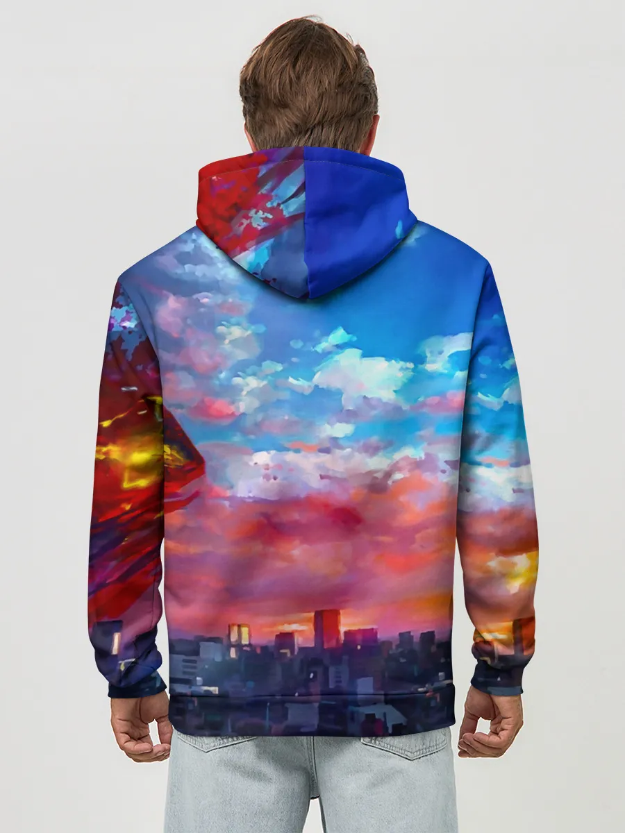 Худи мужской база хлопок / Токийский гуль