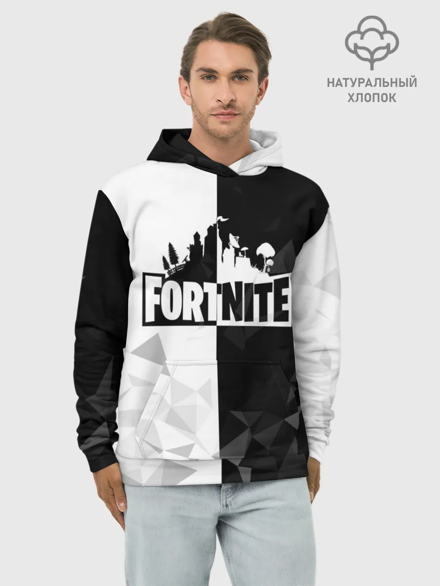 Худи мужской база хлопок / ФОРТНАЙТ | FORTNITE