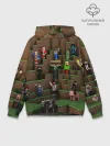 Худи мужской база хлопок / MINECRAFT