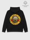 Худи мужской база хлопок / Guns n roses + Спина