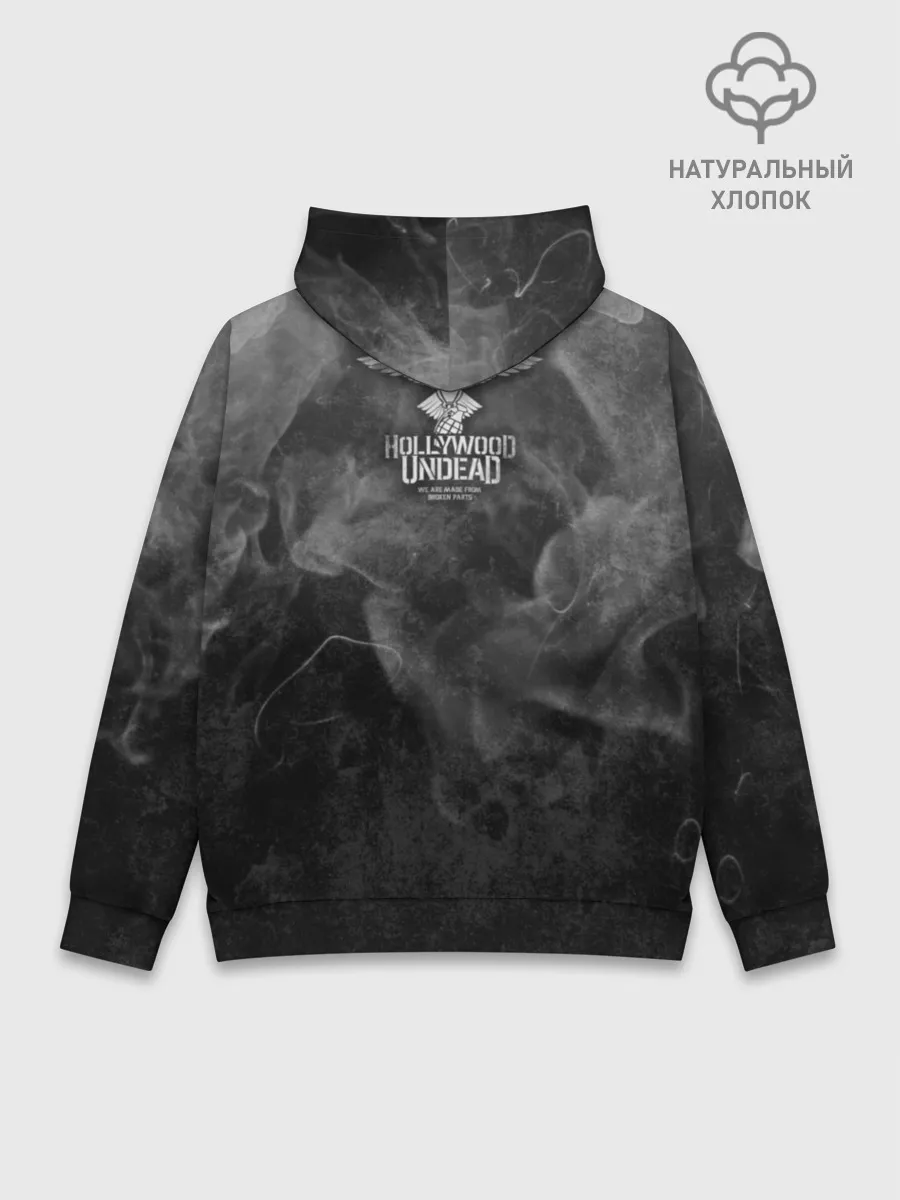 Худи мужской база хлопок / Hollywood Undead