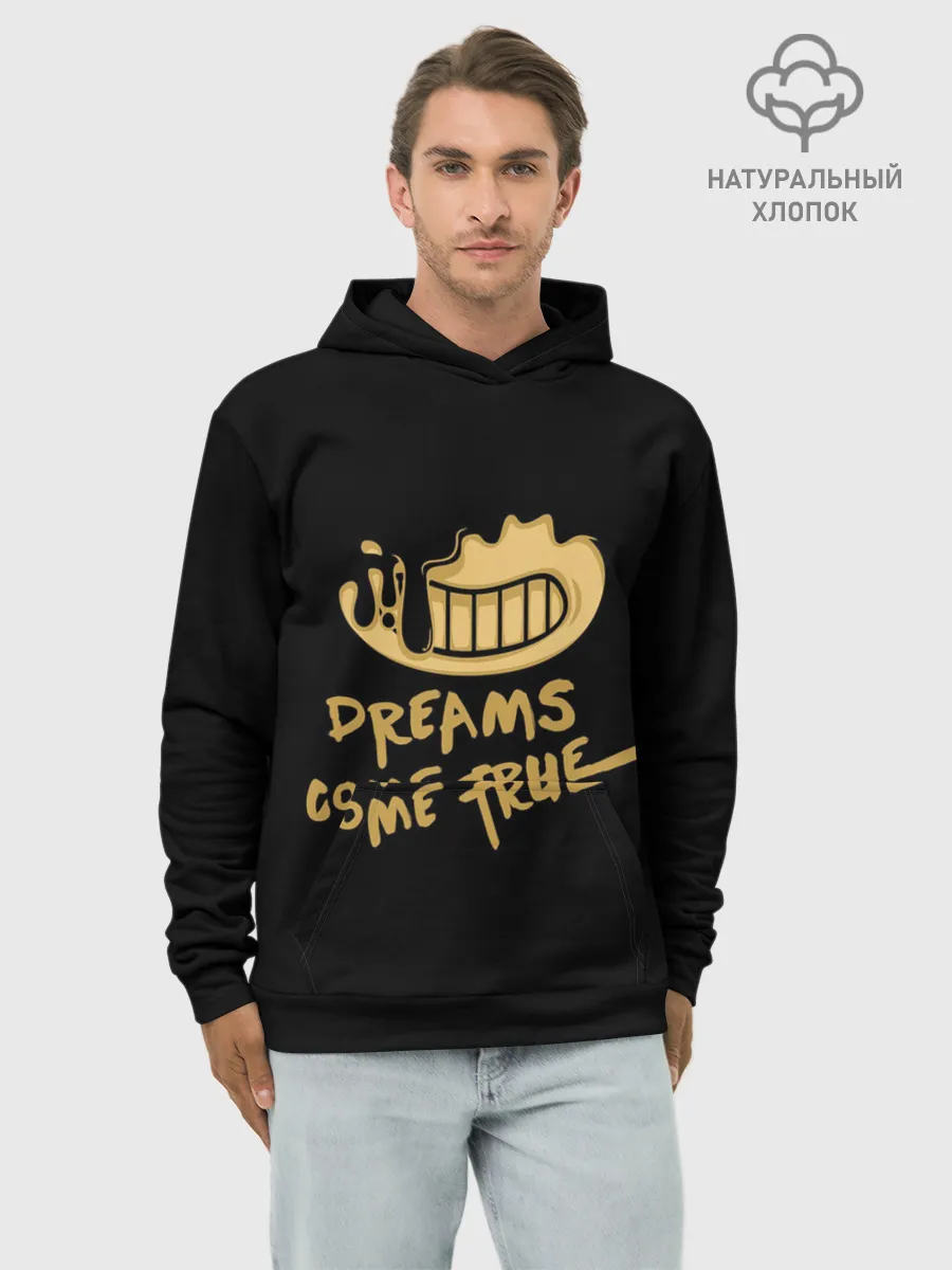 Худи мужской база хлопок / Bendy And The Ink Machine