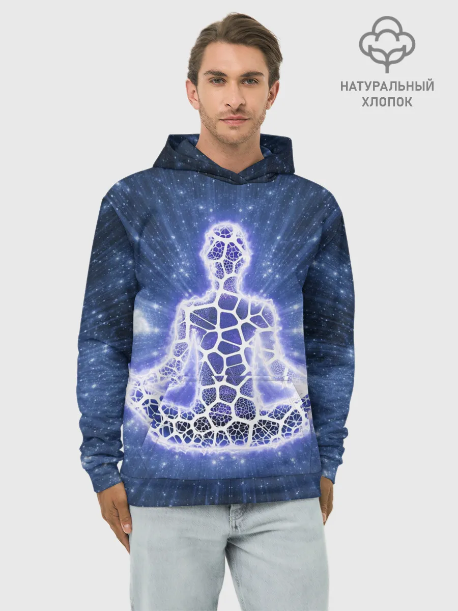 Худи мужской база хлопок / Медитация